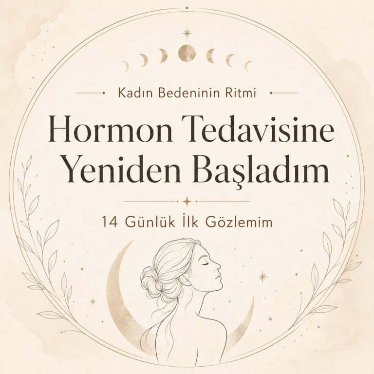 Biyoeşdeğer Hormon Yeniden Kullanmaya Başladım